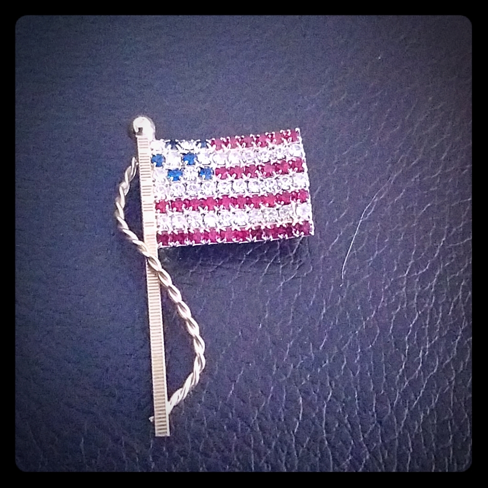 American Flag pin